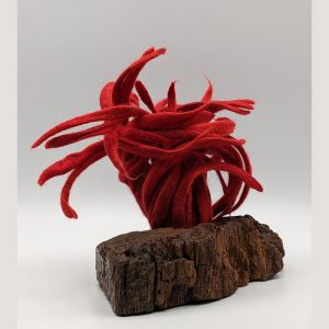 Le Pantographe Vosges -Récif corallien - Sculpture art textile - Yasmina BENESSALAH