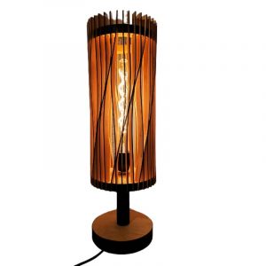 Le Pantographe Vosges - Lampe de Bureau - Lampe en bois haut de gamme - Baptiste SCHRECK