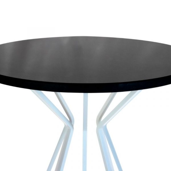 Table ronde design granit - Benoît COLIN - Le Pantographe Vosges