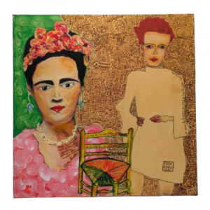 Peinture contemporaine Frida Kahlo