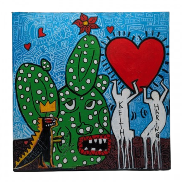 Peinture contemporaine Keith Haring